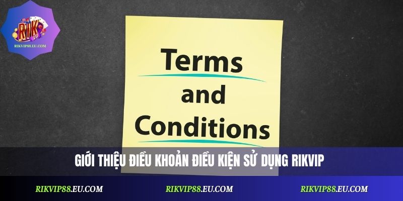 Giới thiệu điều khoản điều kiện sử dụng Rikvip